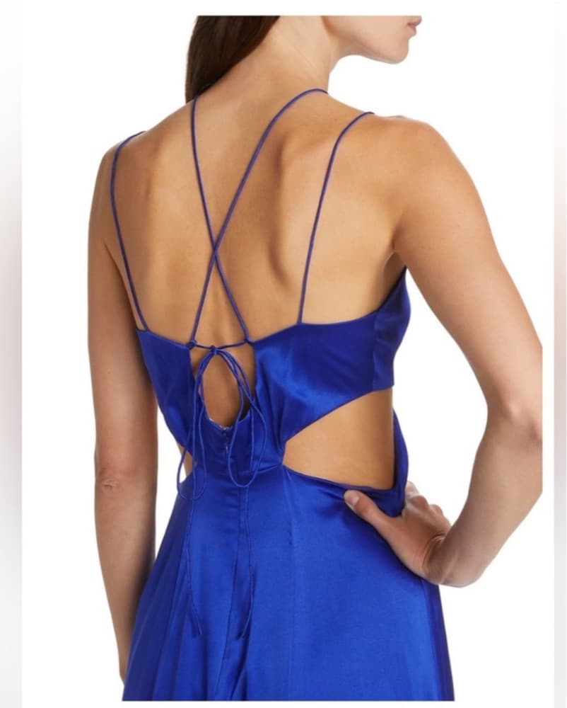 Frame Silk Maxi Dress - Image 4