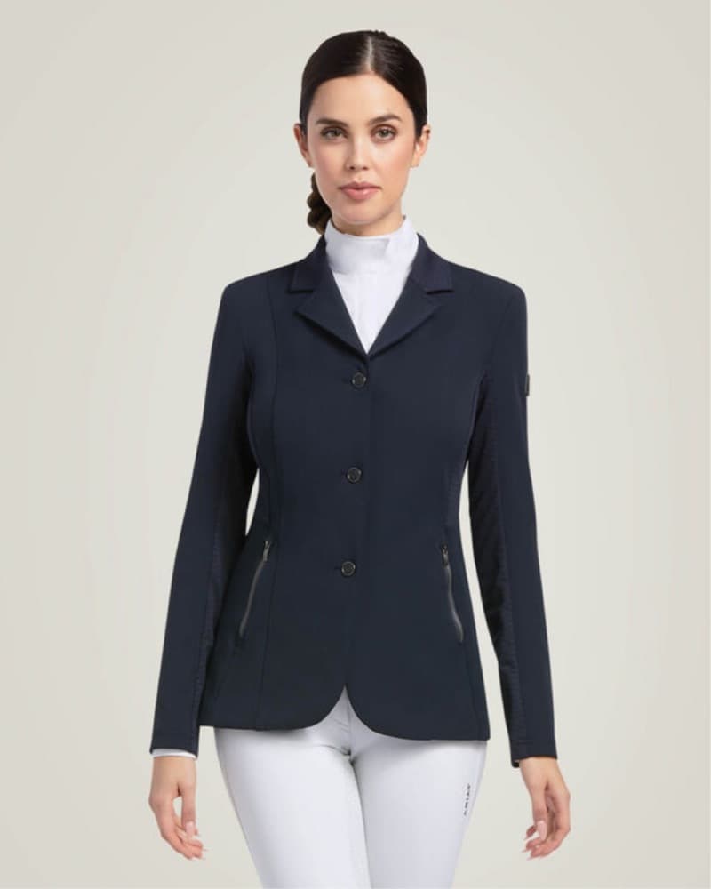 Ariat Galatea Bellatrix Navy Show Coat - Image 3