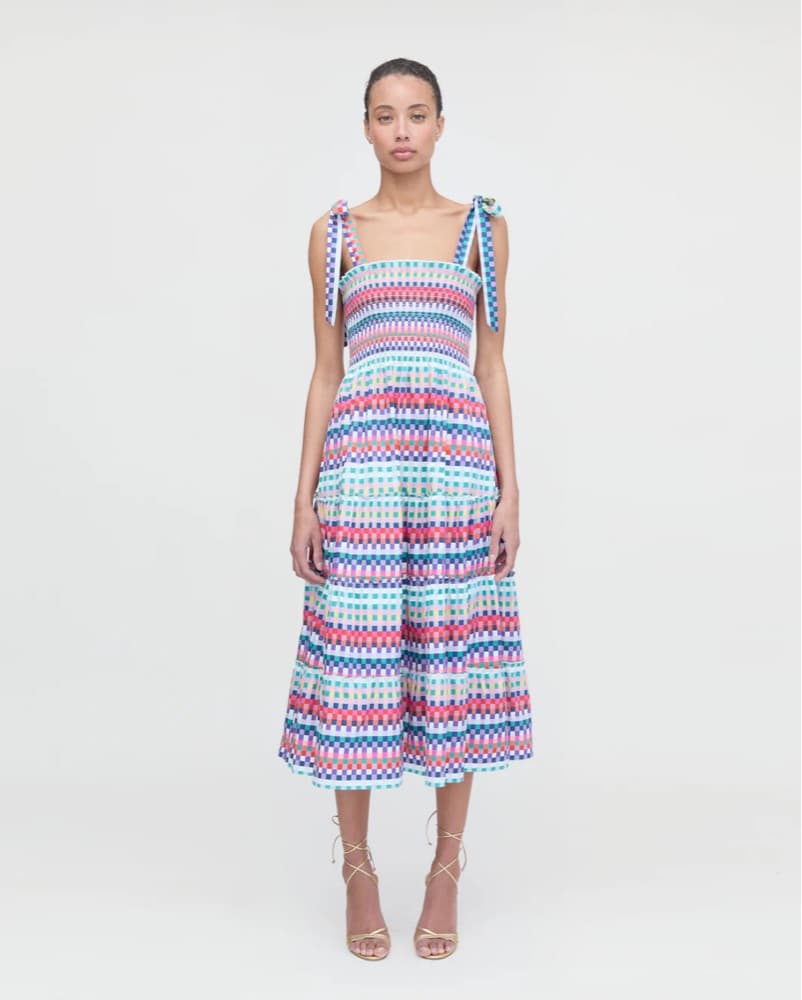 Hill House Multi Gingham Ellie Nap Dress - Image 1