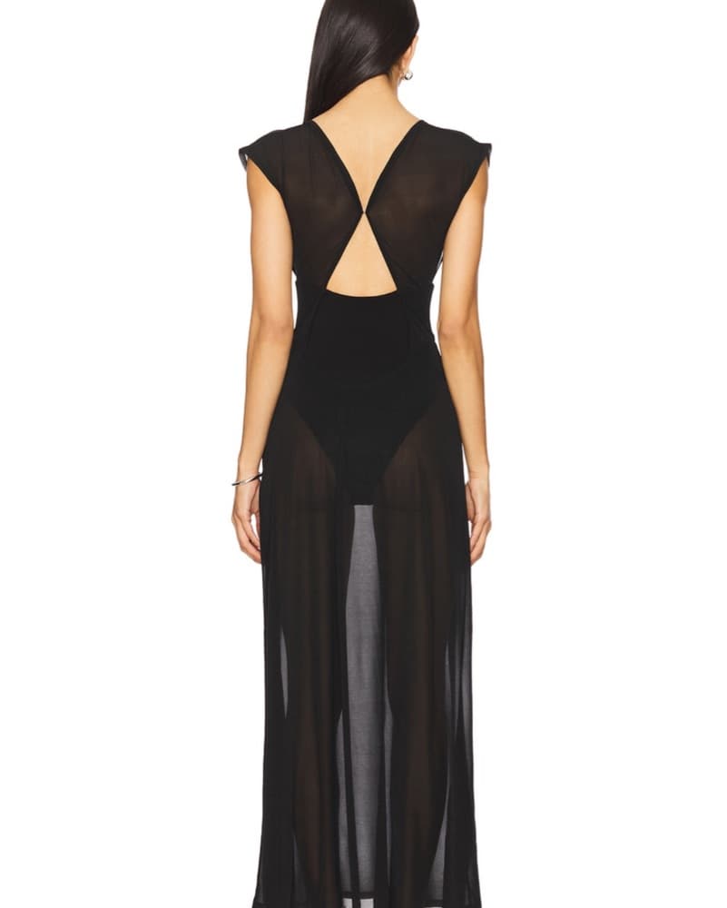 Camila Coelho Ophelia Sheer Maxi Dress - Image 3