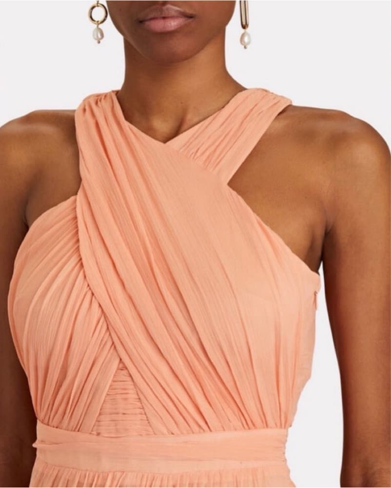 NWT Veronica Beard Gown in Coral  - Image 4