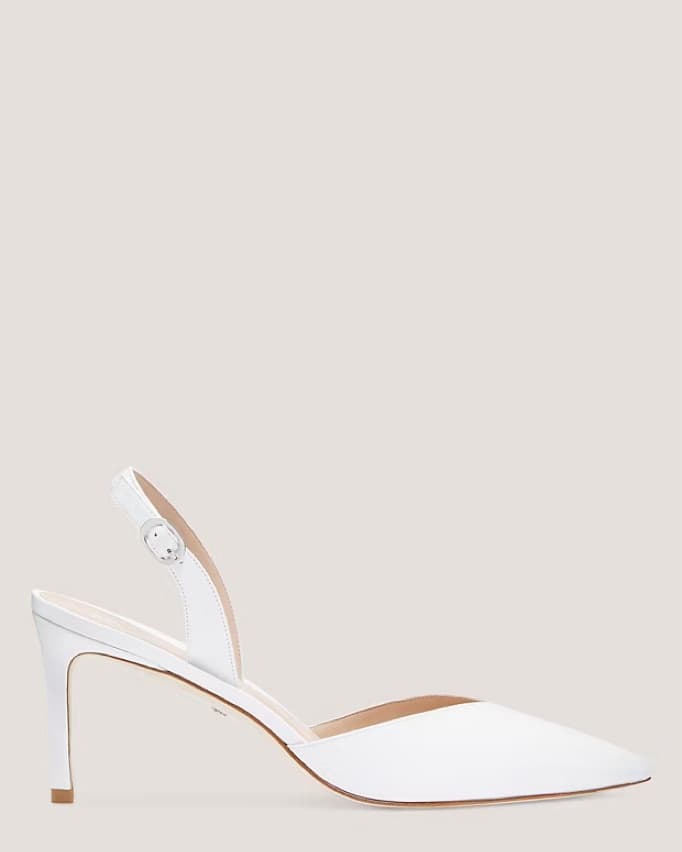 Stuart Weitzman White Bridal Heels - Image 3