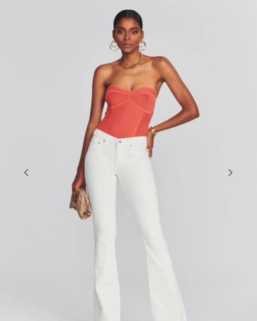 Retrofete Strapless Bodysuit  - Image 1
