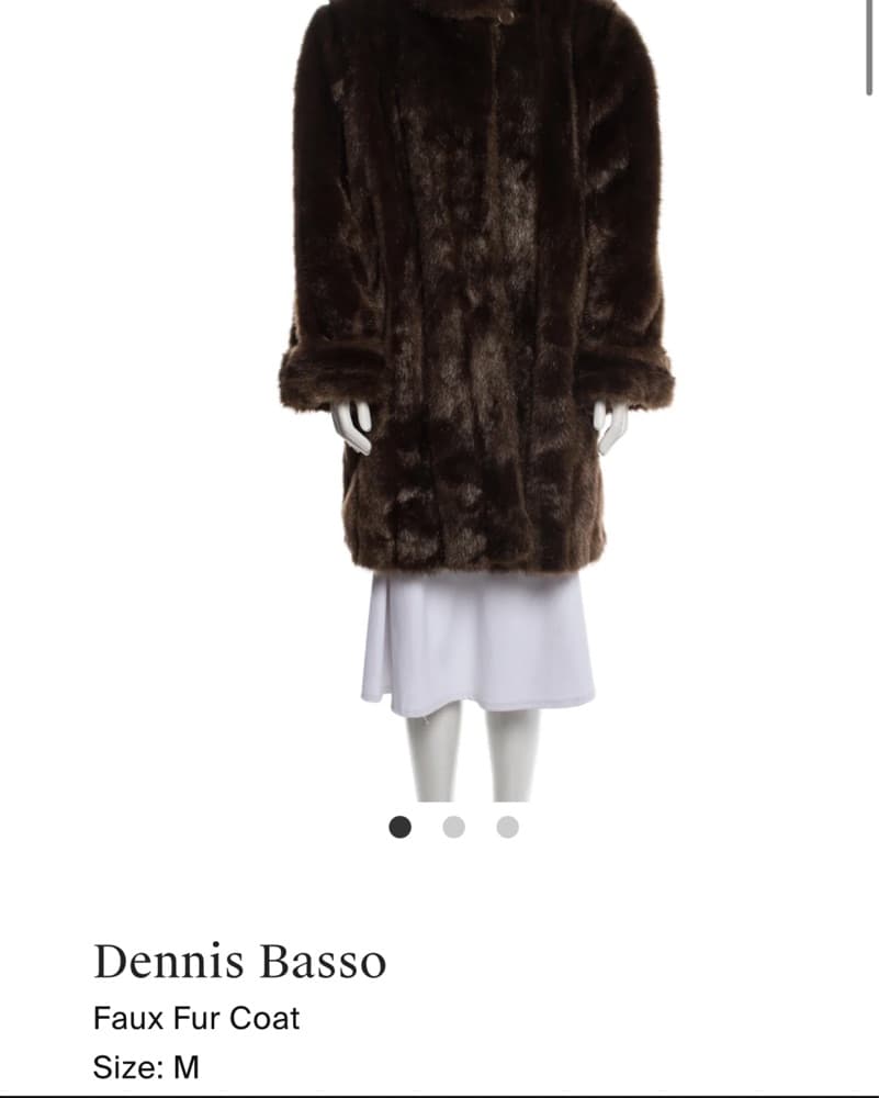 Big Brown Fur Coat  - Image 1