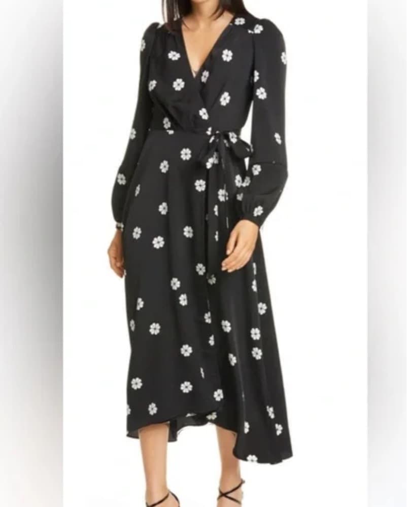 Kate Spade Clover Wrap Dress - Image 3