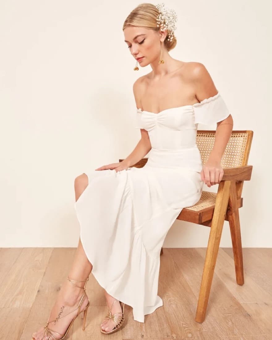 Reformation Butterfly Dress - Image 1