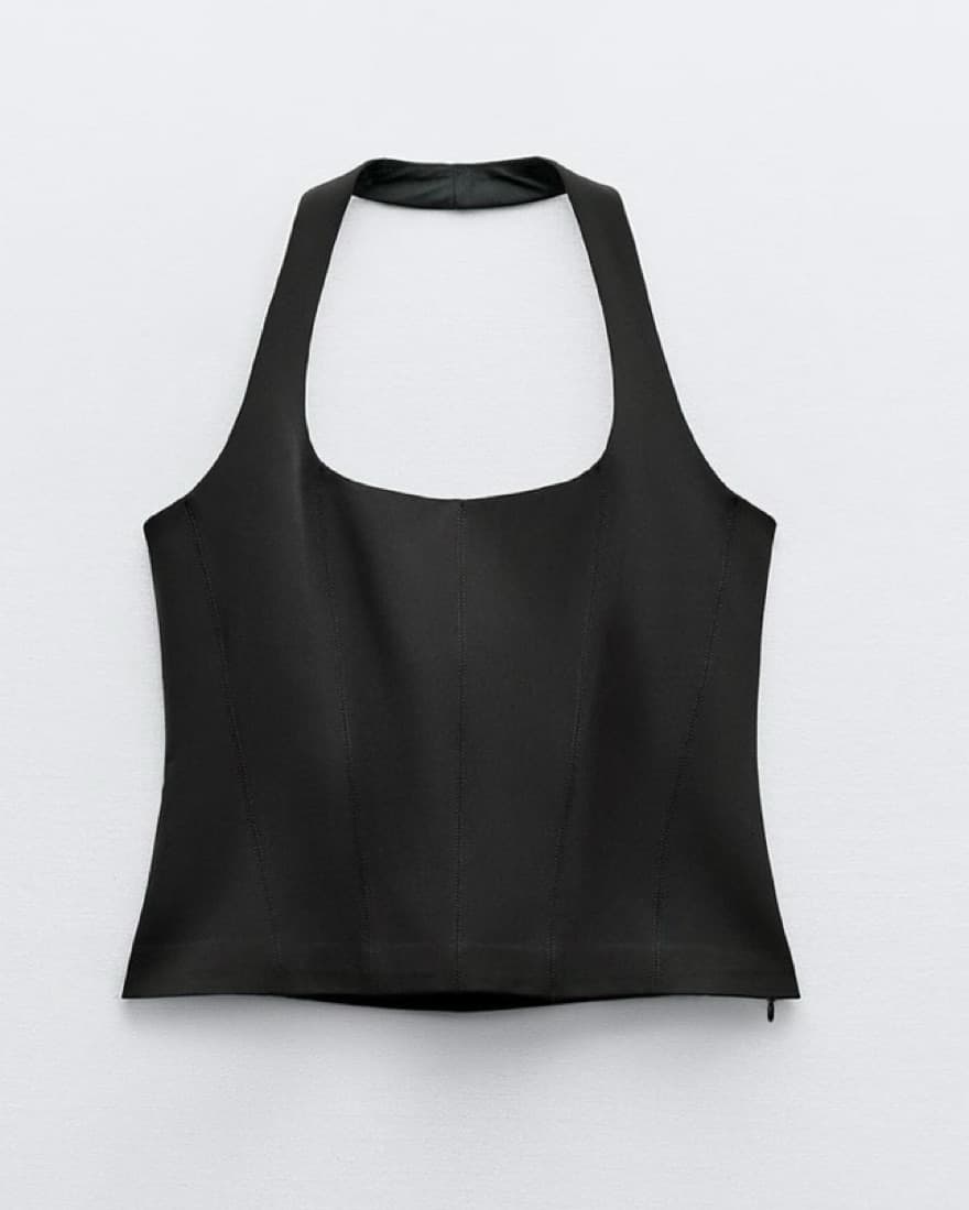 Fitted Corset Top - Image 3