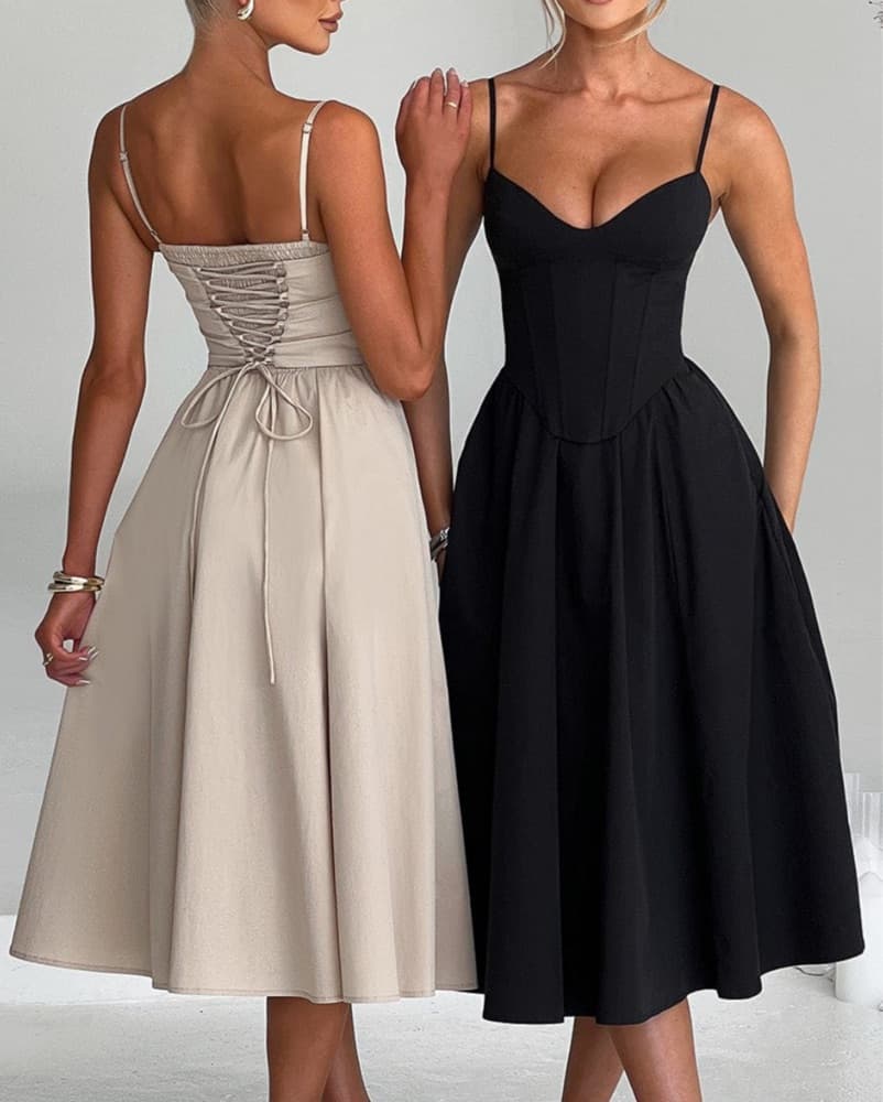 Babyboo Black Corset Midi - Image 3