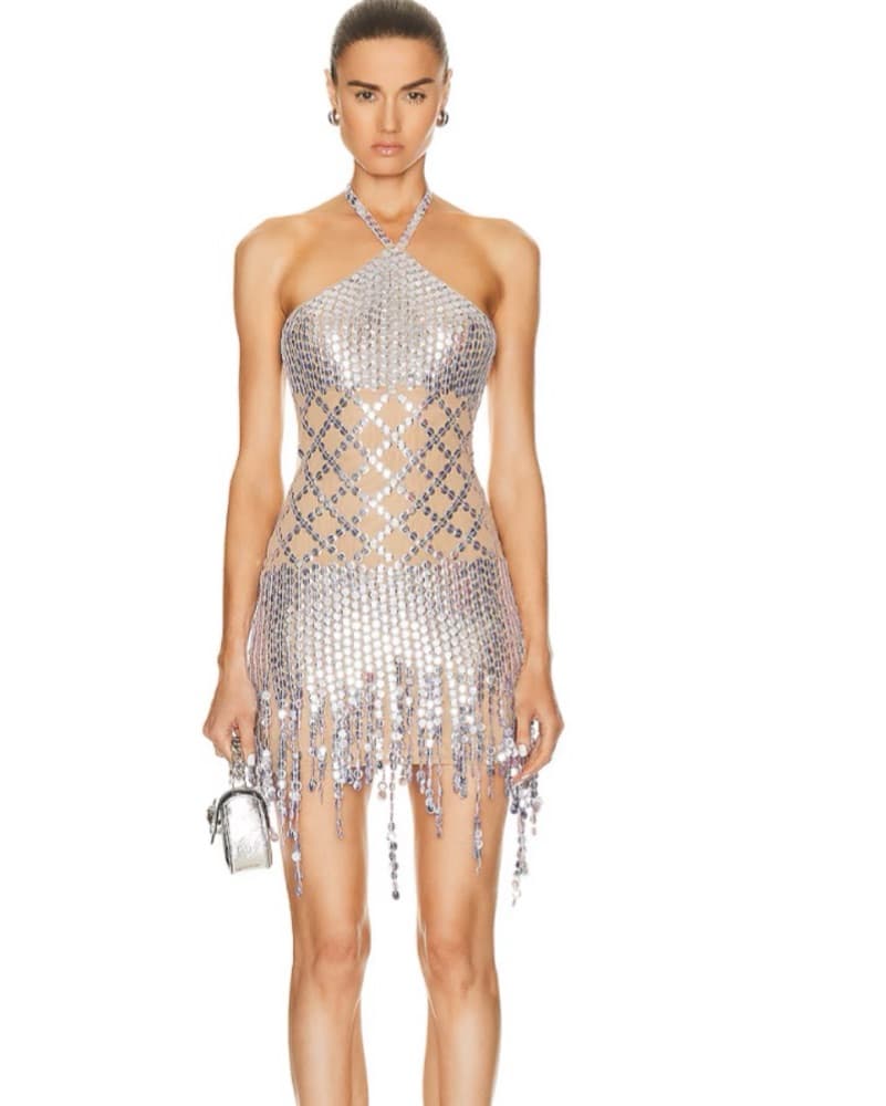 The Attico Adriel Mini Dress  - Image 1