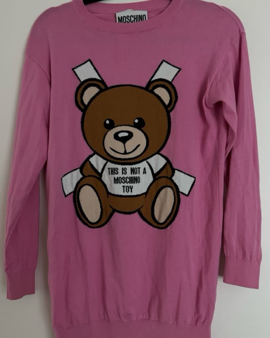 Moschino Teddy Sweater Dress - Image 11