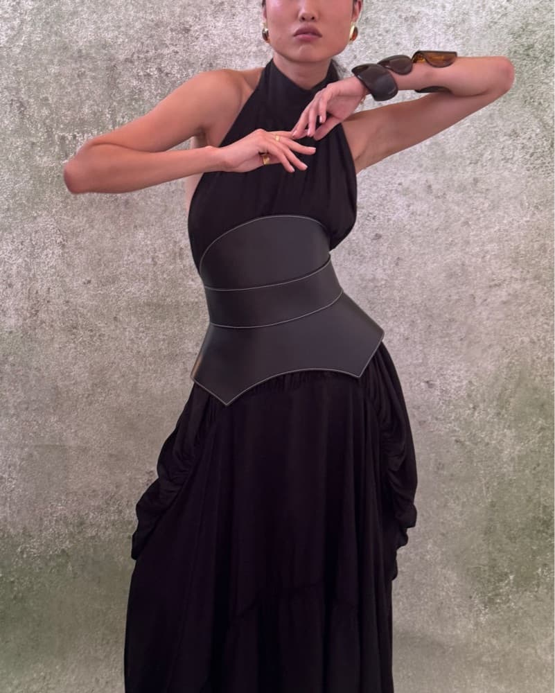 Casona Handmade Leathe Corset Belt - Image 2