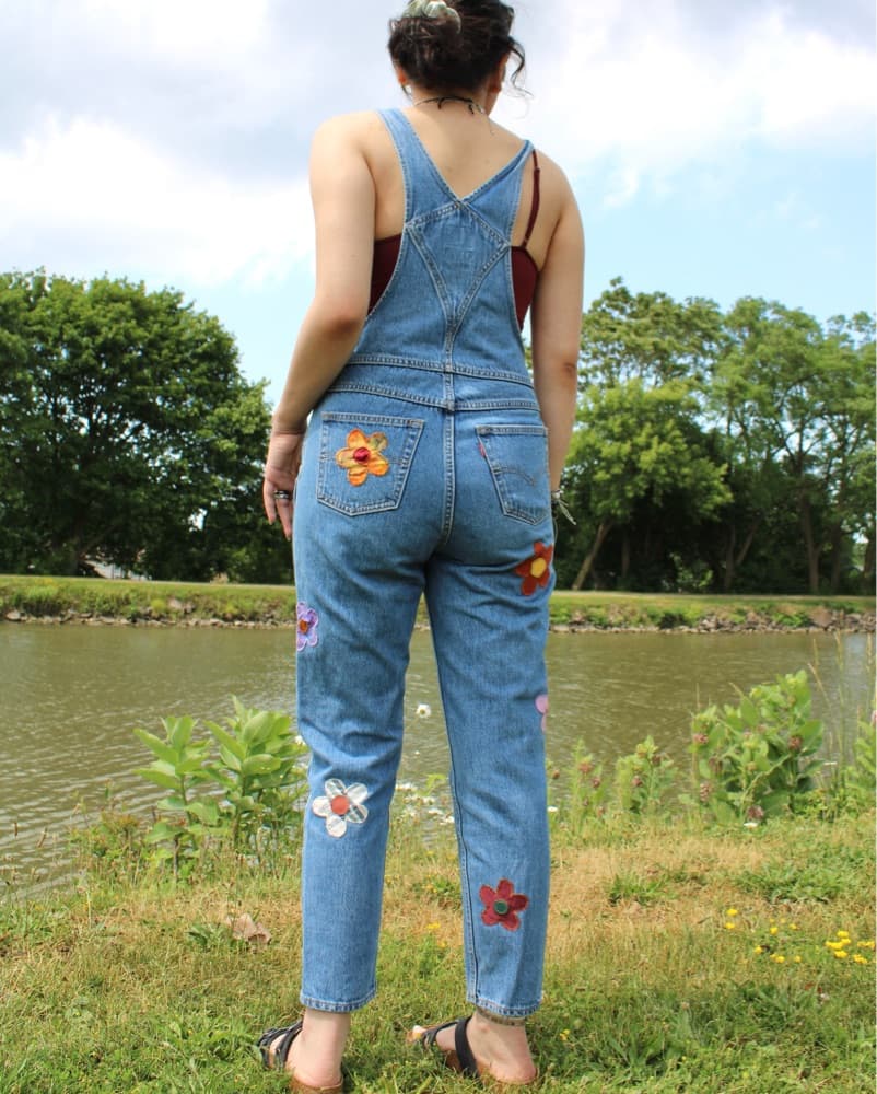 Flower Power Overalls - Image 3