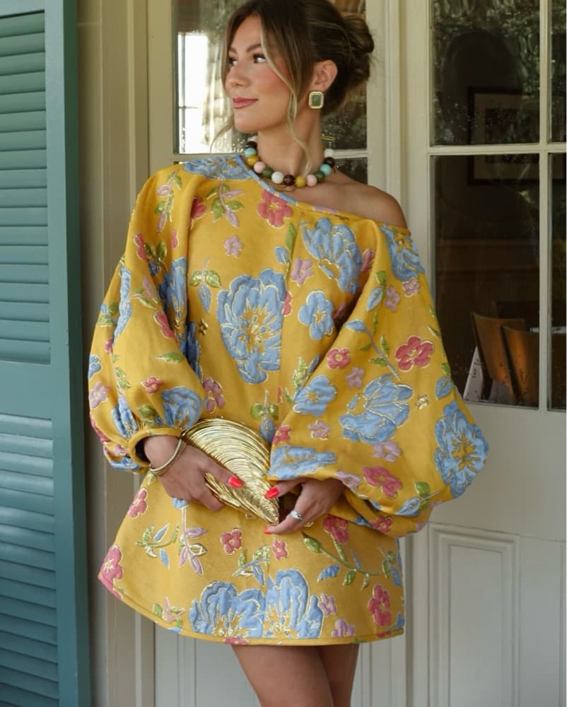 Arianne Elmy Yellow Good Luck Dress - Image 1