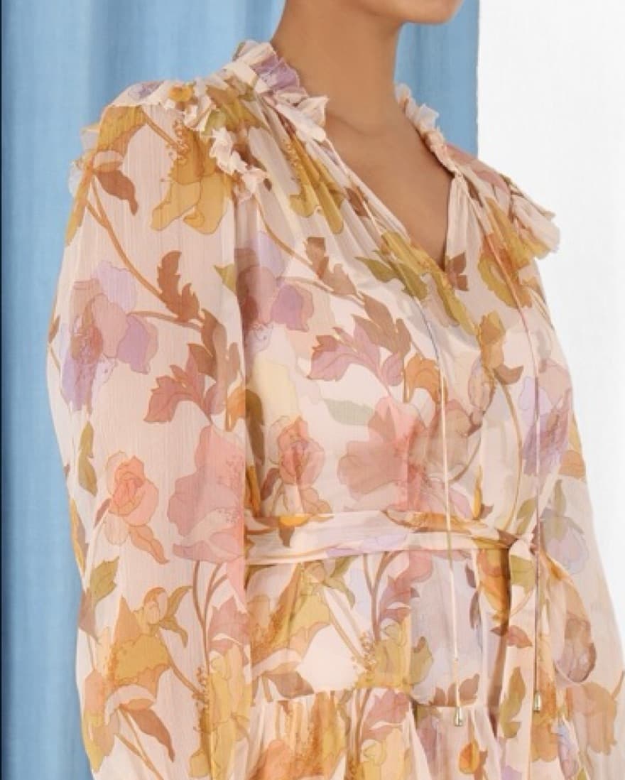 Zimmermann Tempo Ruffle Floral Dress - Image 3