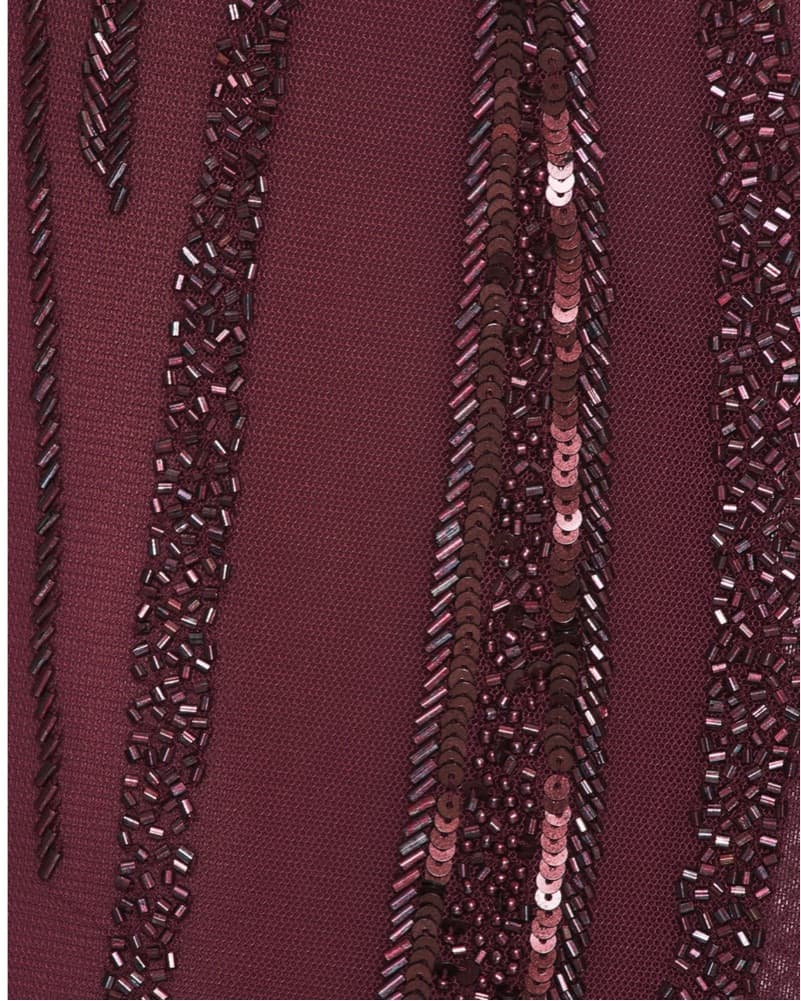Burgundy Long Formal Dress Revolve  - Image 2