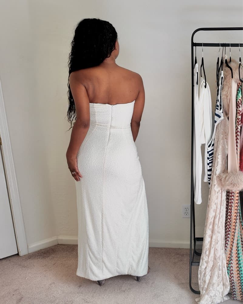 Bandeau Cowl Neck Maxi Dress - Oh Polly - Image 3