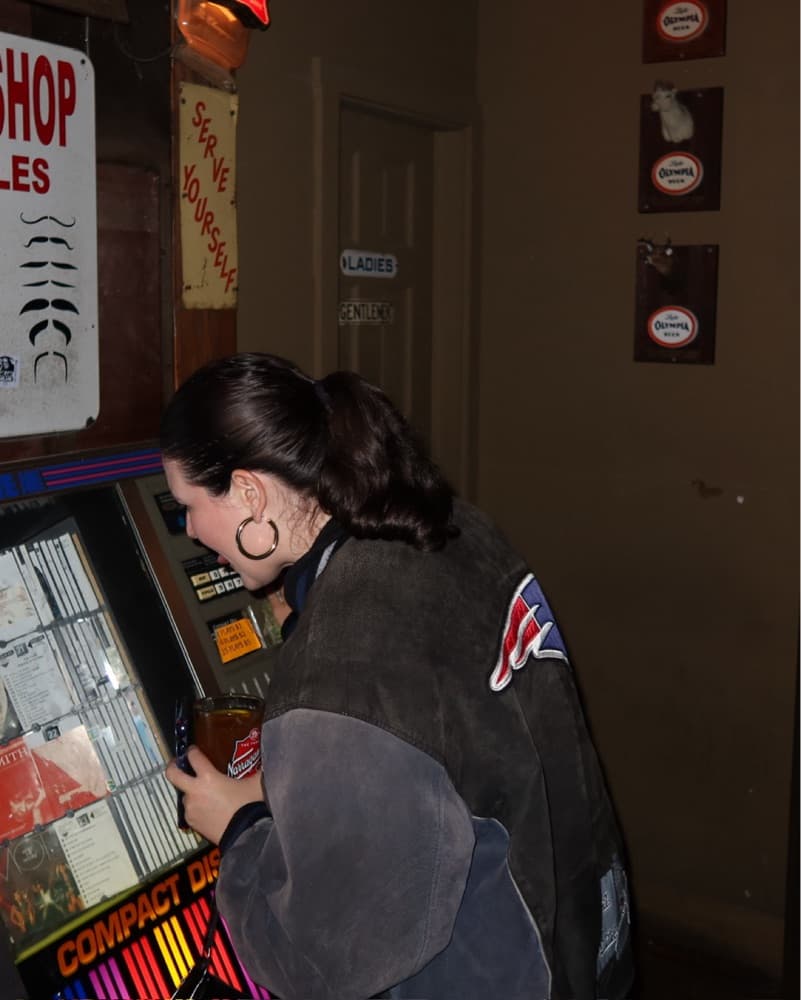 Vintage Patriots Bomber Jacket  - Image 2
