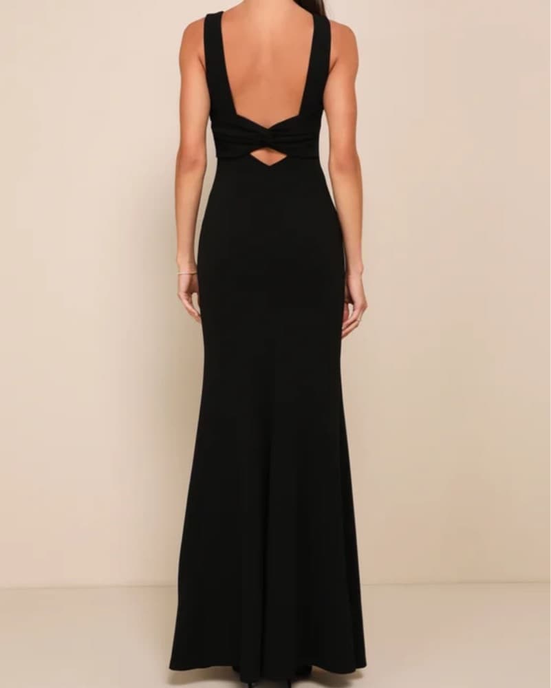 Lulus Knotted Mermaid Dress - Image 2
