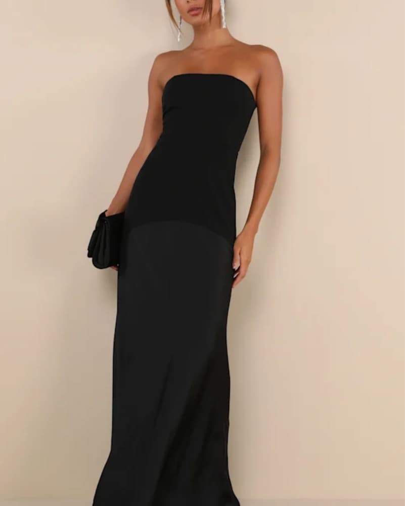 Black Formal Dress - Image 2