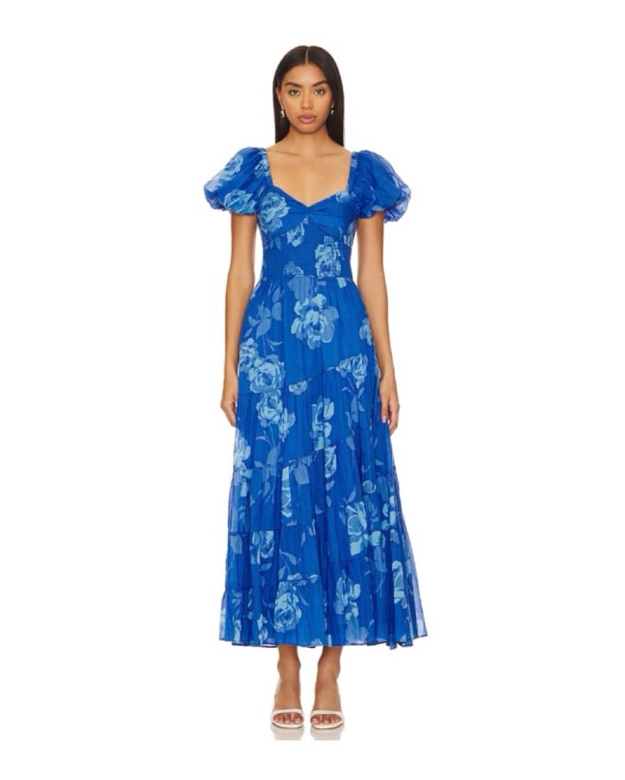 💙Free People Blue Sundress Maxi Dress  - Image 6