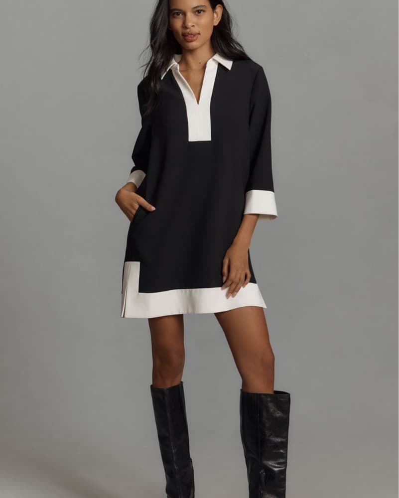 English Factory Long-Sleeve Collared Shi - Image 1