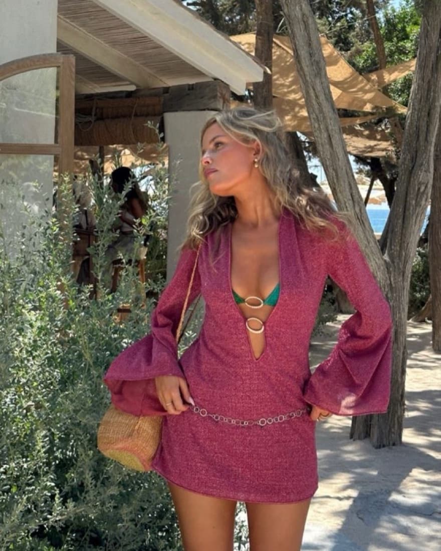Black Oséree Lookalike Coverup - Image 4