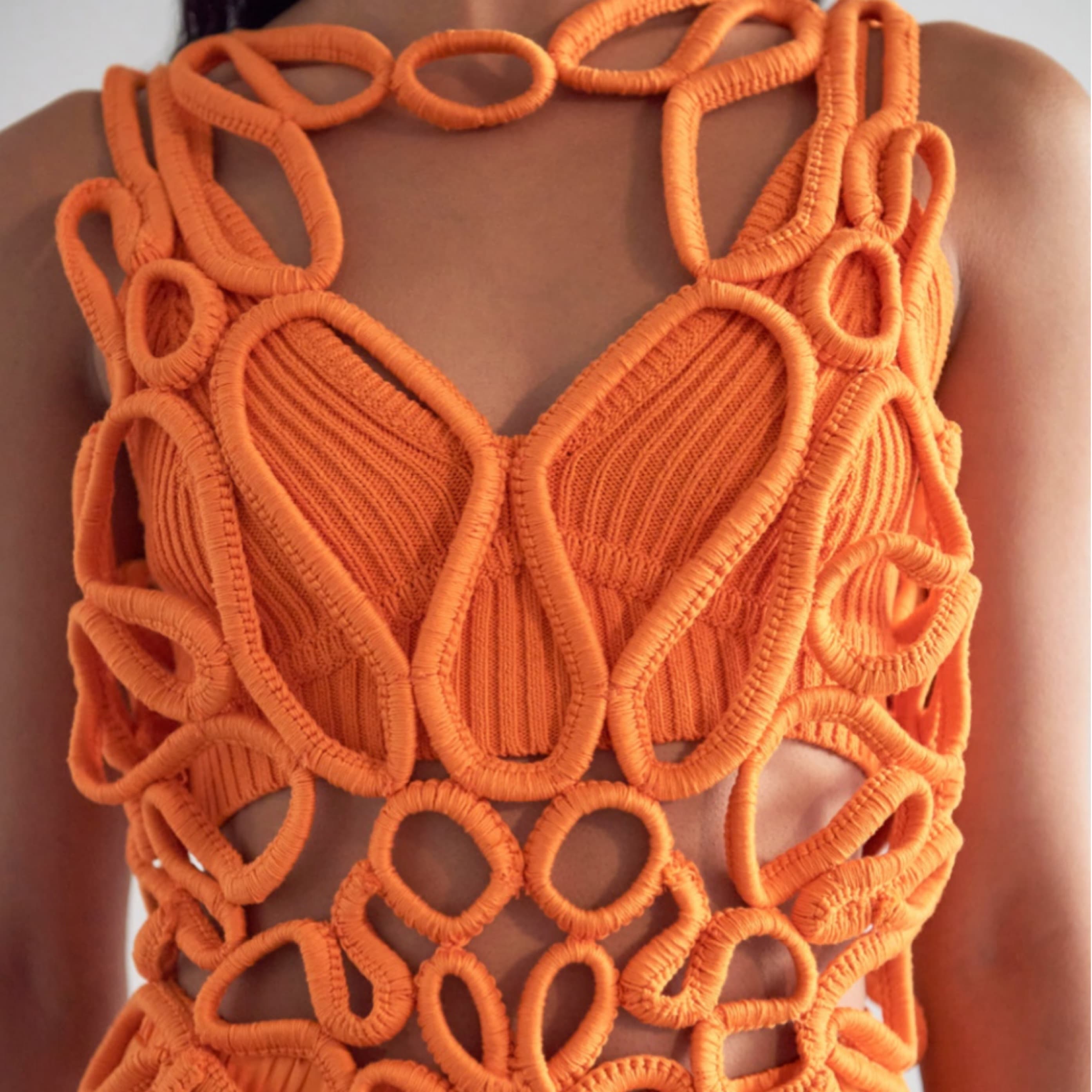 Cult Gaia Crochet Top - Image 2