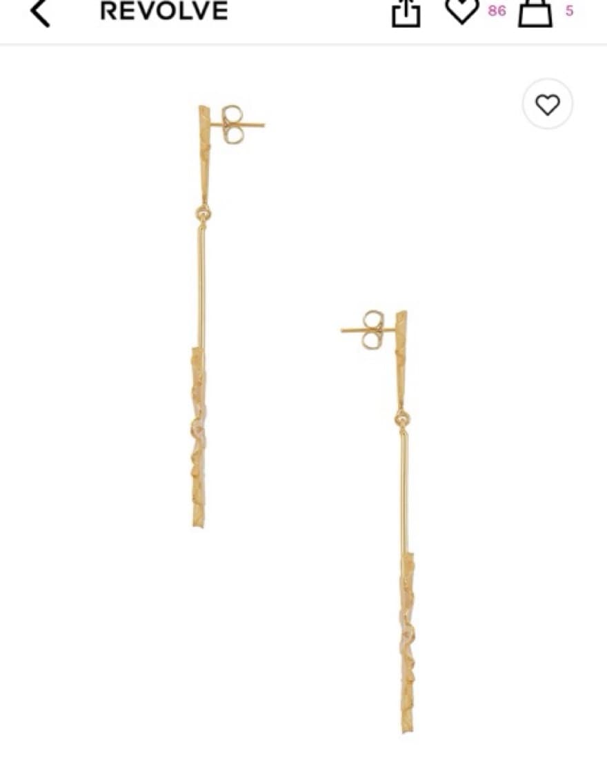 Revolve X Shashi Juliette Earrings - Image 2