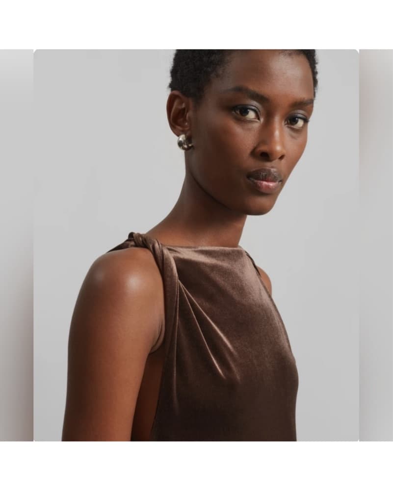 Elegant Satin Maxi Dress - Image 3
