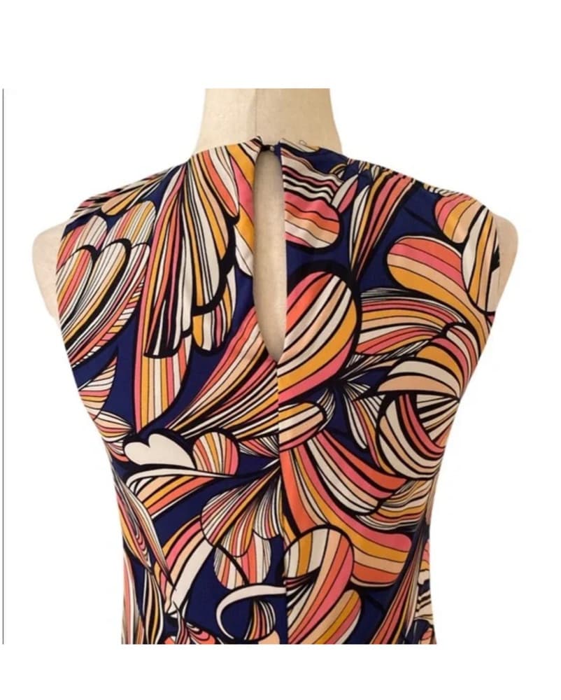 Colorful Print Trina Turk Dress - Image 1