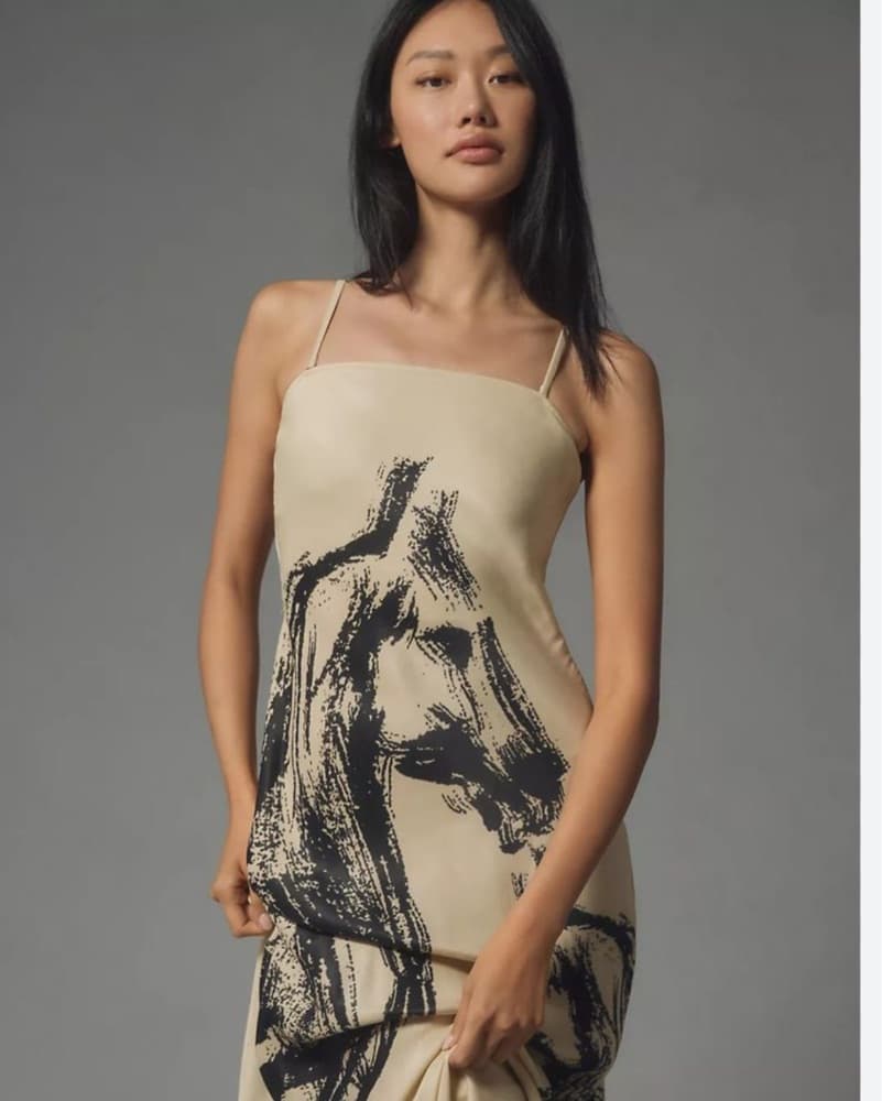 Maxi Slip Dress Horse Print - Image 3