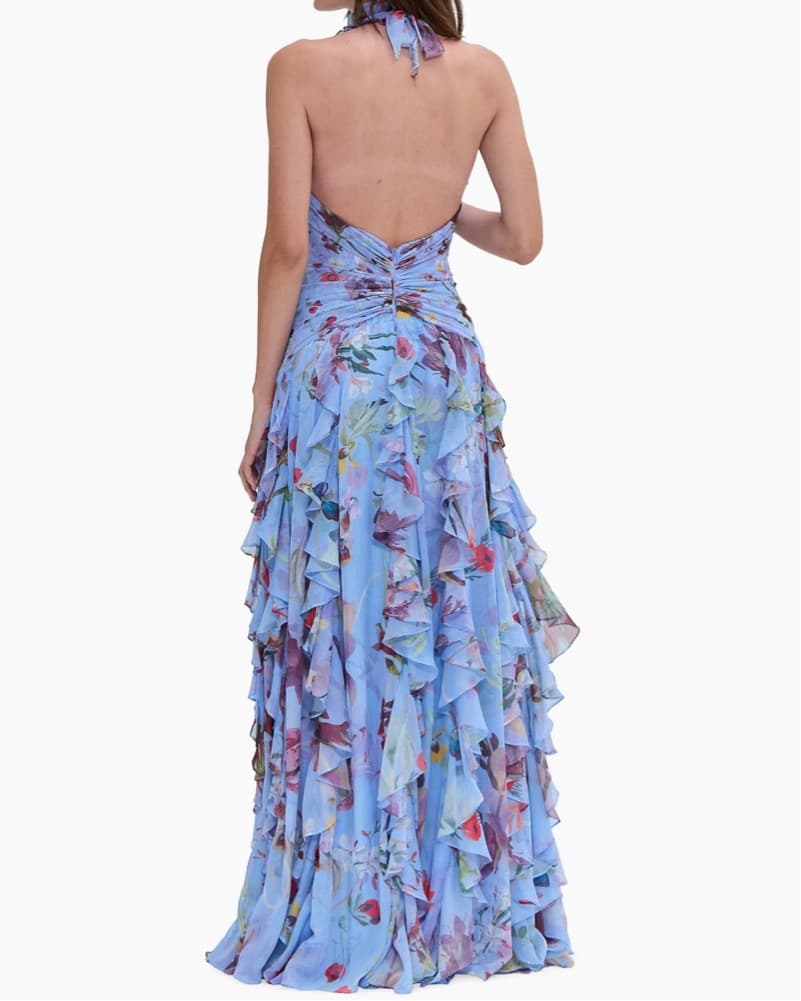 PatBo Lily Flower Flutter Gown - Image 2