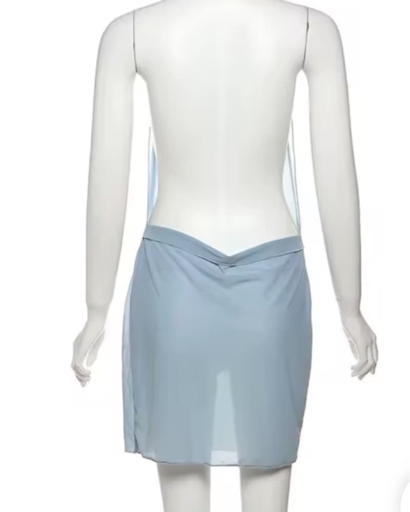 Chic Pastel Slip Dress - Image 2