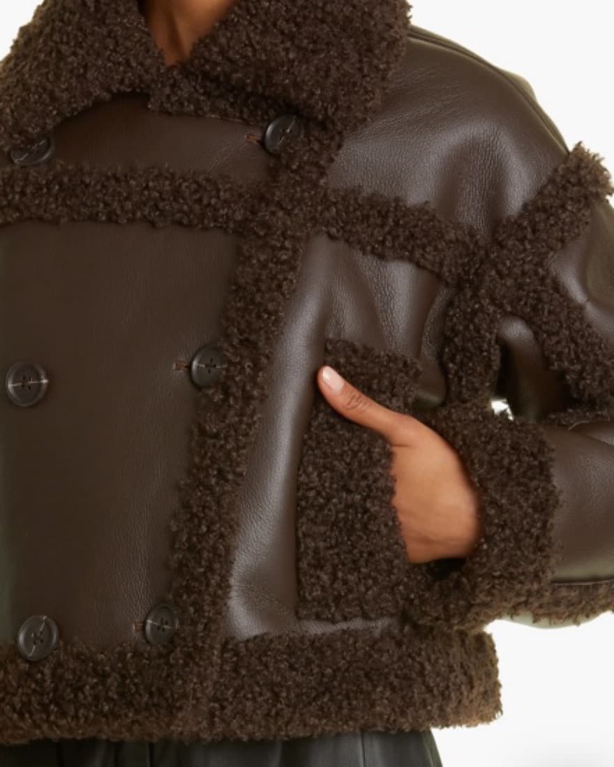 Stand Studio Kristy Faux Shearling - Image 3
