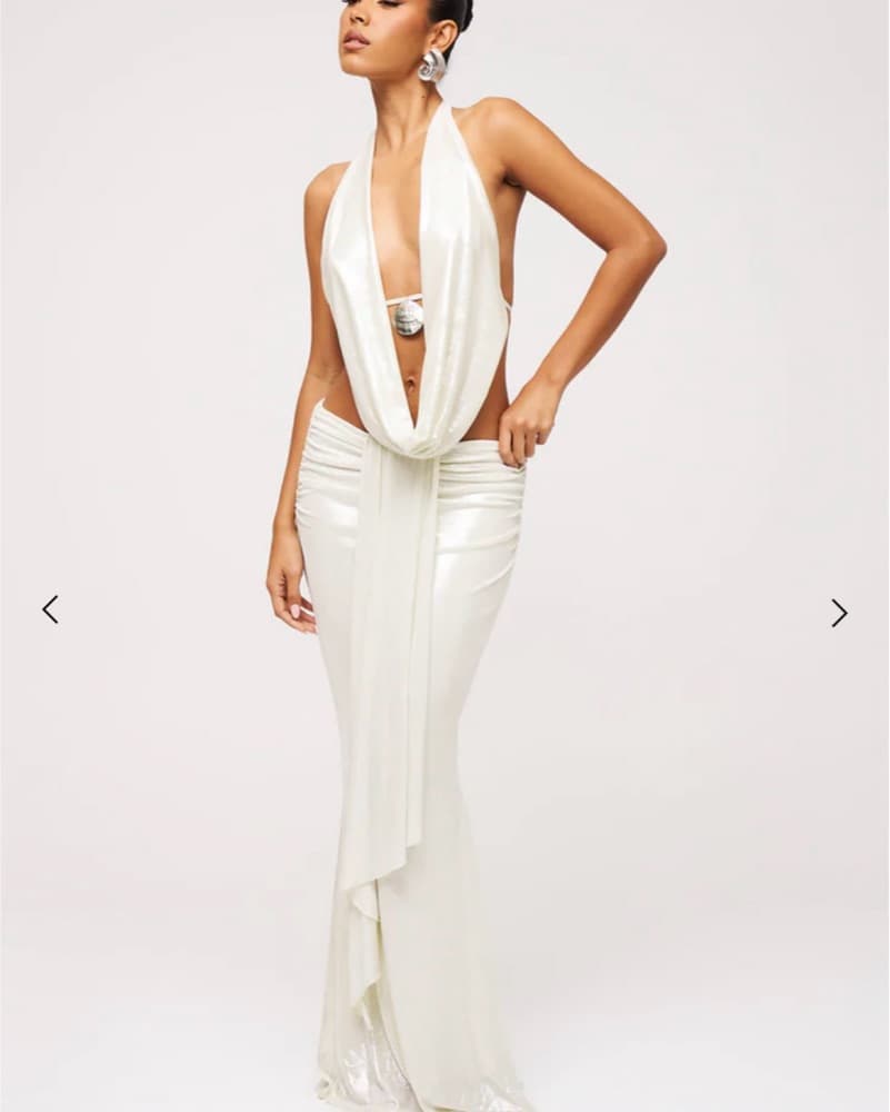 Murci Pearl Top And Maxi Skirt - Image 1