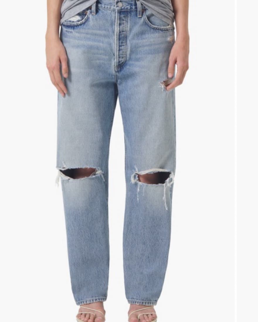 Agolde Threadbare Jeans - Image 1