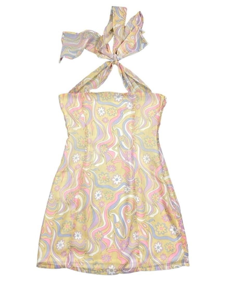 Retro Style Mini Dress - Image 2