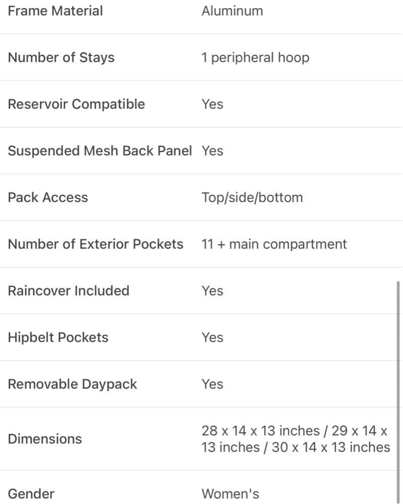 Versatile Hiking Backpack for Women - Image 4