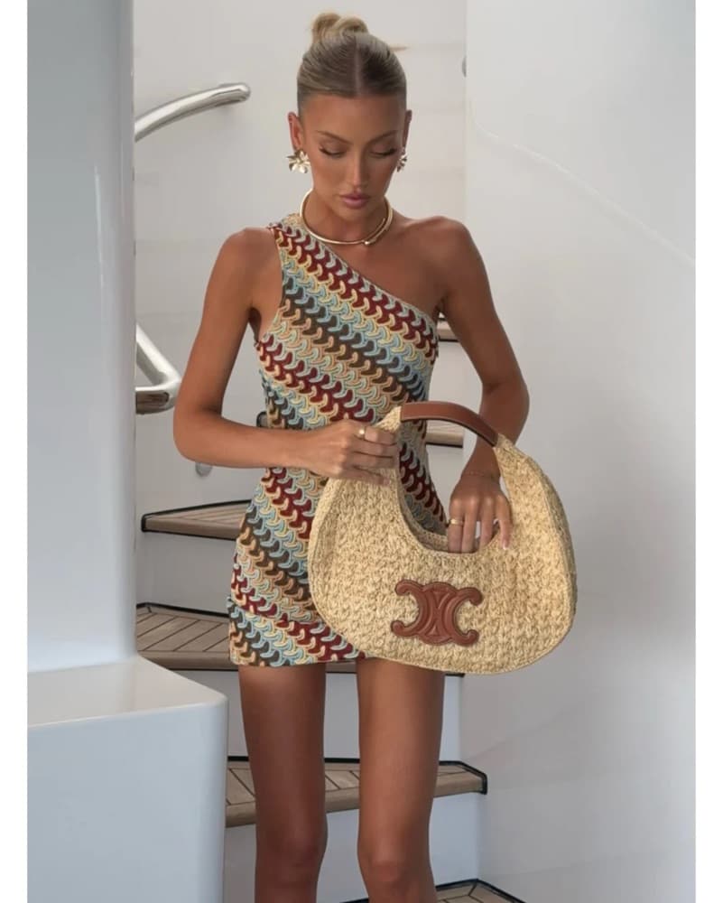 White Fox Go Loco Mini Dress - Image 1