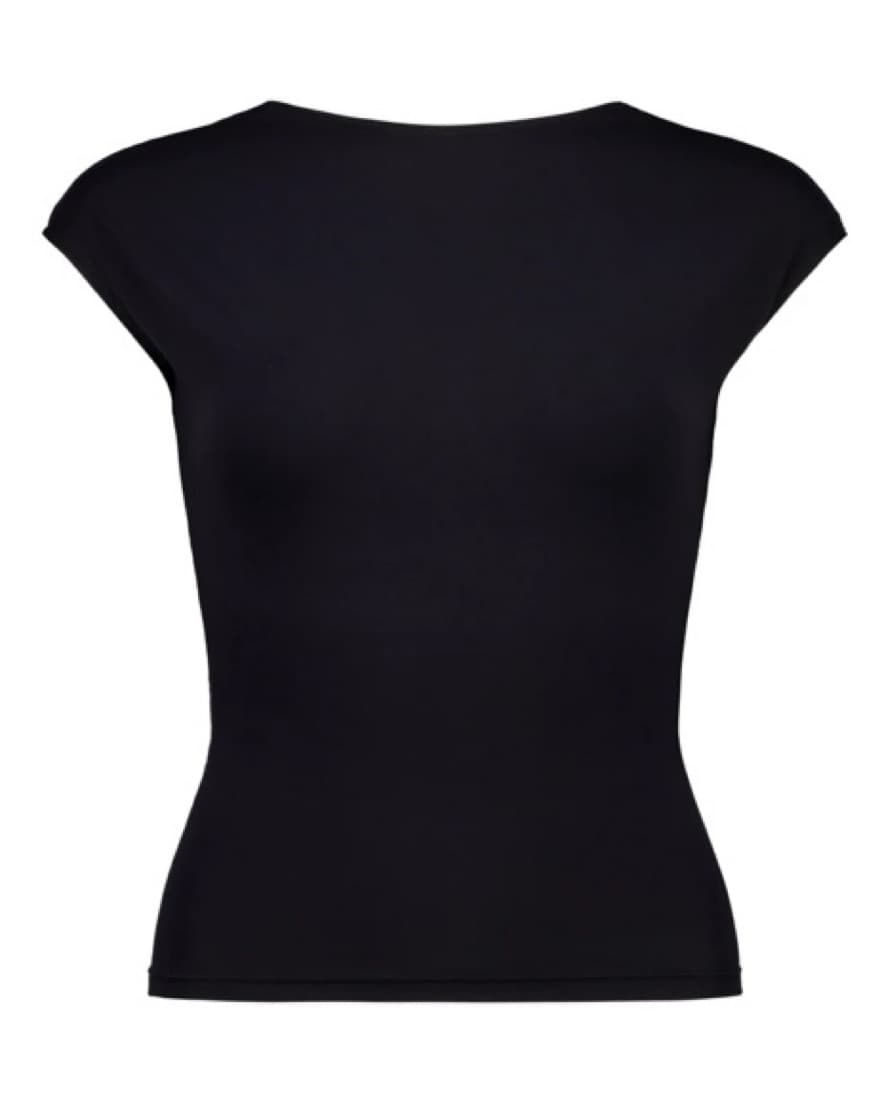Mode Mischief Backless Tee - Black - Image 6