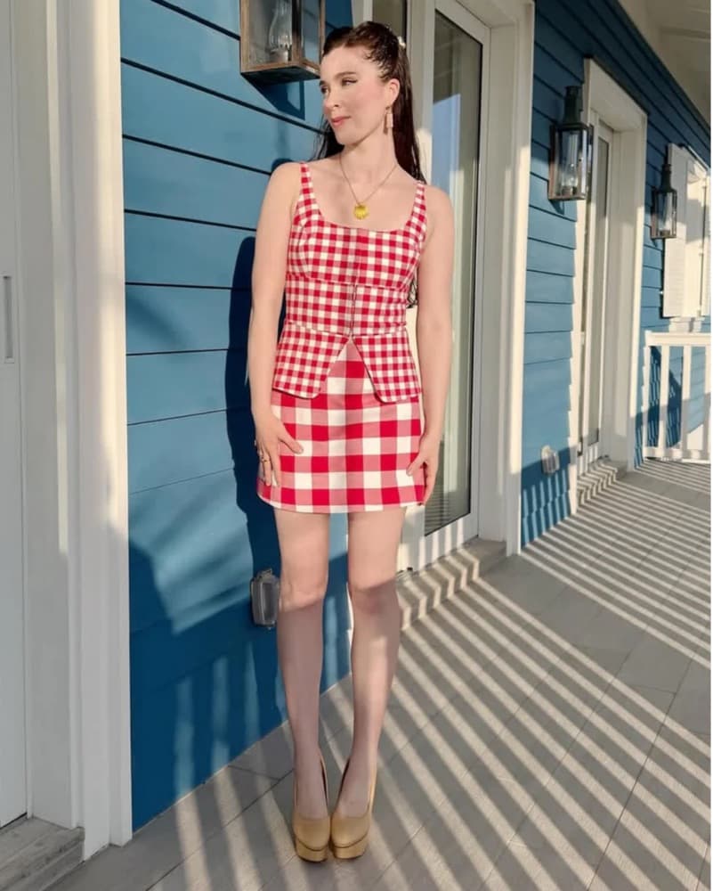 Hill House Gingham Set (Hallie Skirt) by Hill House Home | Pickle