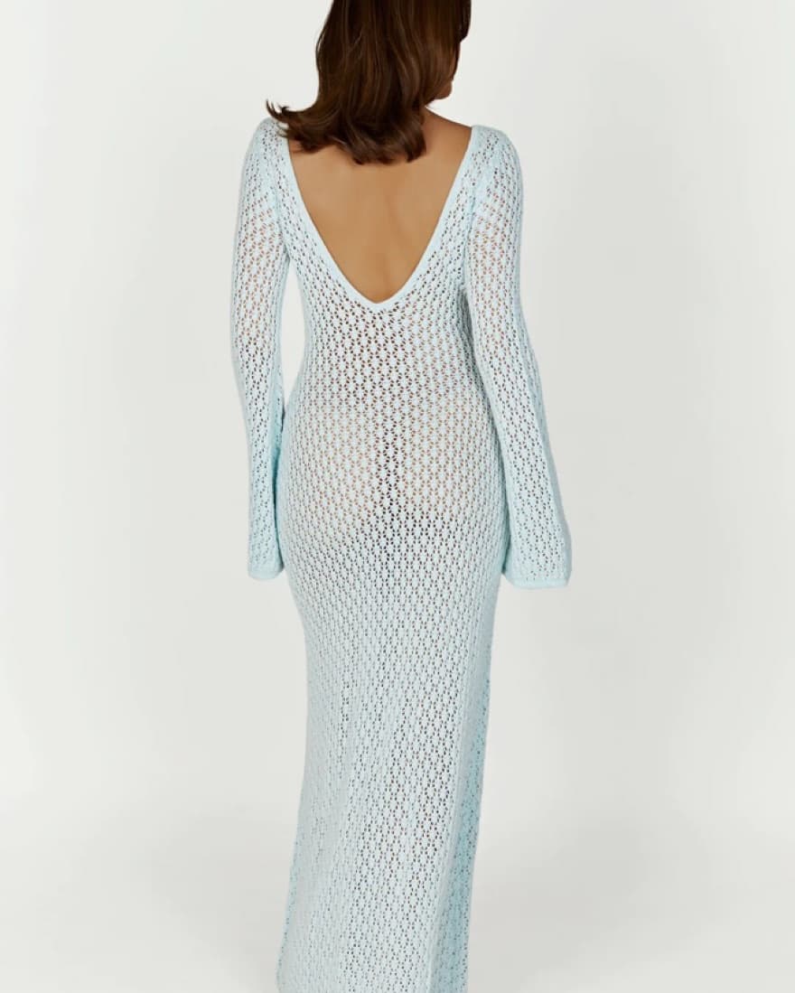 Meshki Viral Crochet Dress/Cover Up - Image 2