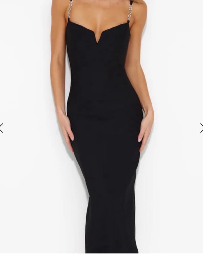 RISING SUCCESS MIDI DRESS BLACK - Image 2