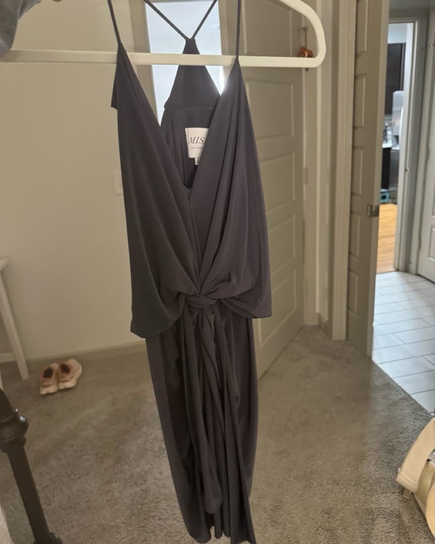 Misa Los Angeles Domino Knot Mini Dress  - Image 4