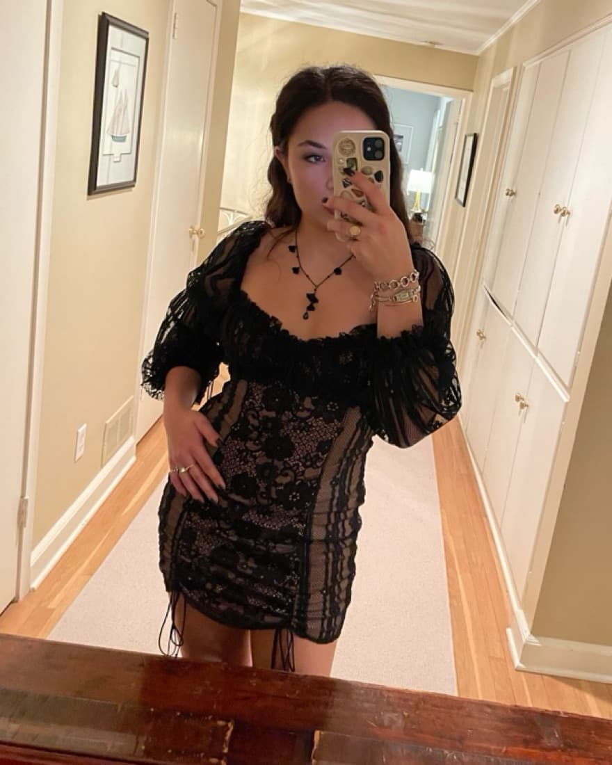 For Love and Lemons Monroe Mini Dress - Image 2