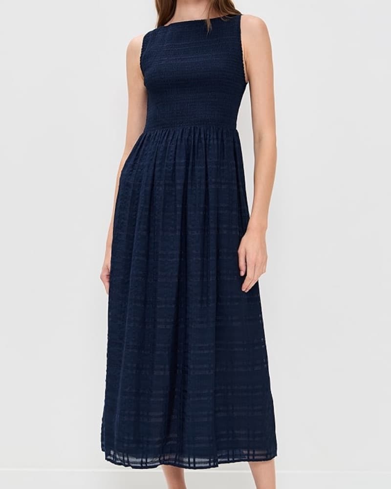 Navy Cosima Nap Dress - Image 4