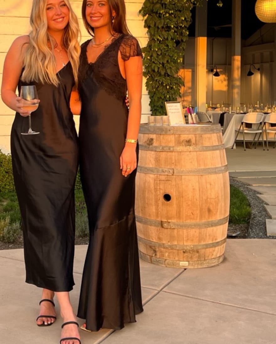 We Wore What Black Wedding Guest Dress - Image 2