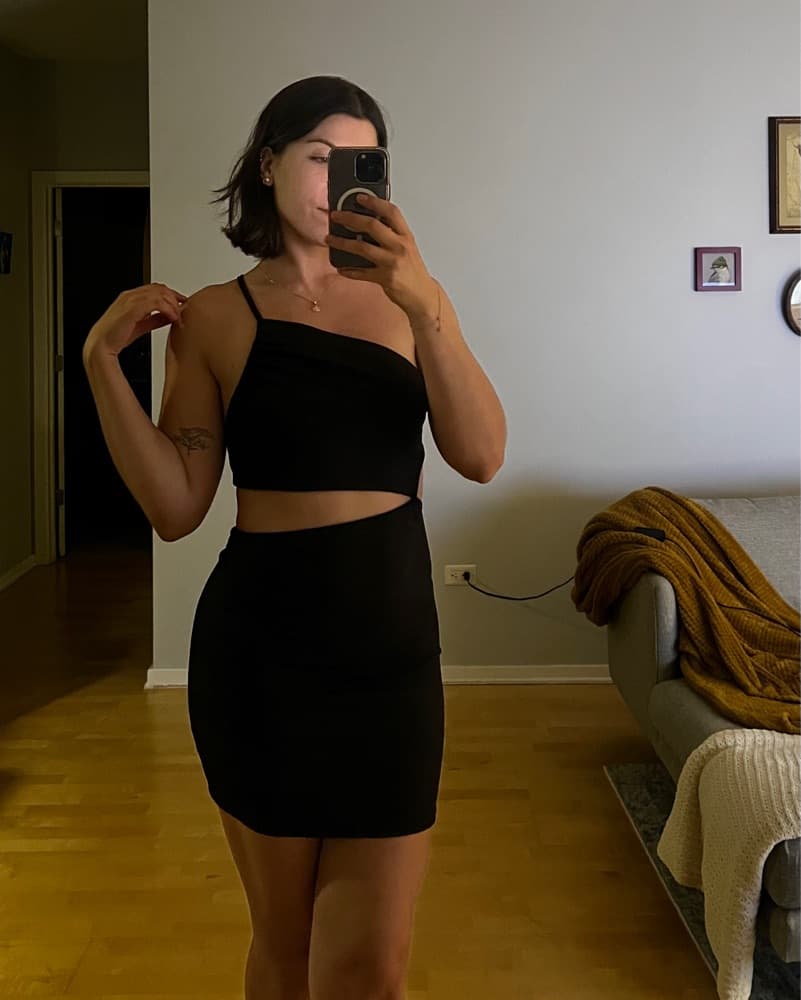  Black Minidress - Image 1
