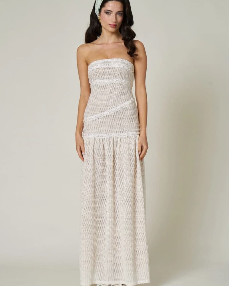 Fait Par Foutch Collette Dress - Ivory - Image 3