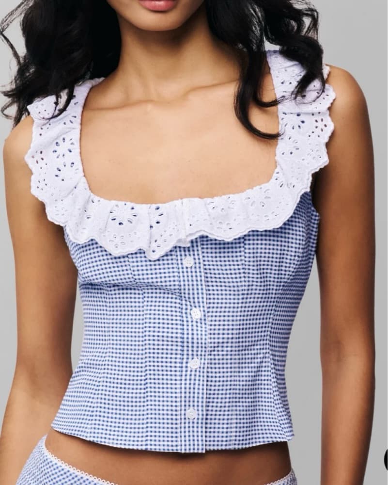 Guizio Paloma Lace Top  - Image 1